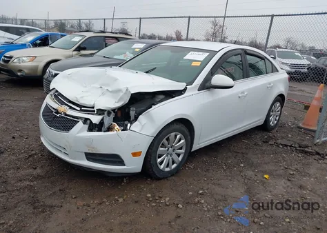 2011 Chevrolet Cruze Lt z USA, uszkodzony, nr VIN 1G1PF5S93B7296642